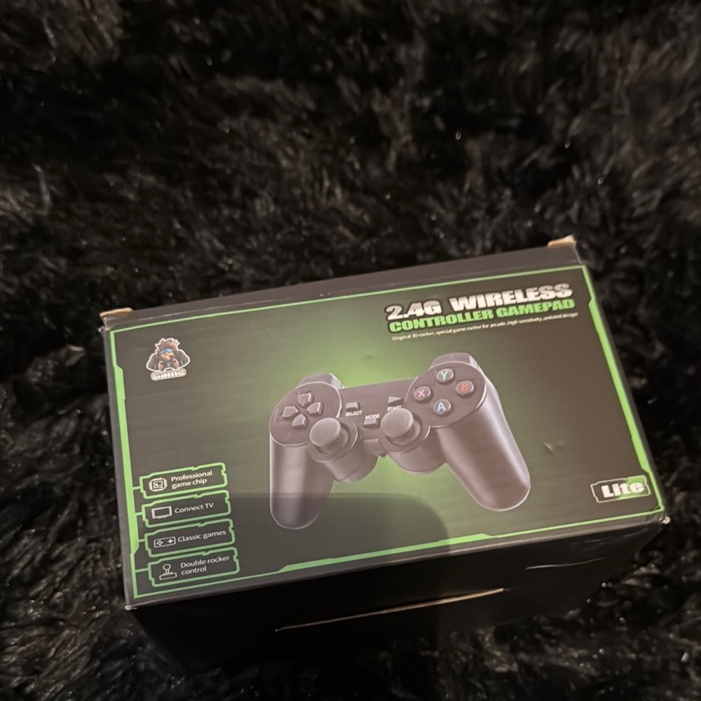 2.4G Wireless Controller Gamepad - Black